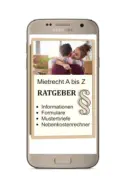 Grafik, Ratgeber Mietrecht auf dem Handy