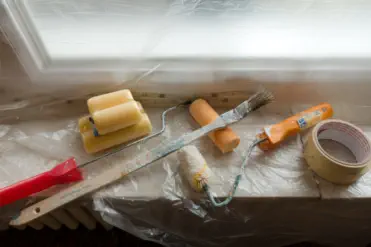 Malerwerkzeug für Schöneitsreparaturen